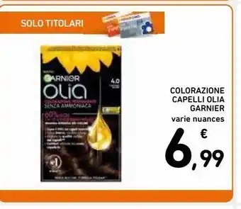 Colorazione capelli olia garnier