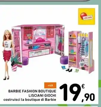 Spazio Conad Barbie fashion boutique lisciani giochi offerta