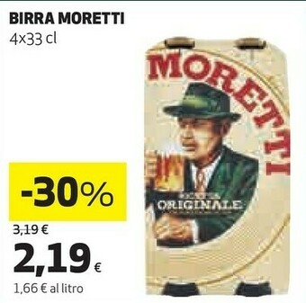 Coop Moretti Birra Ricetta Originale offerta