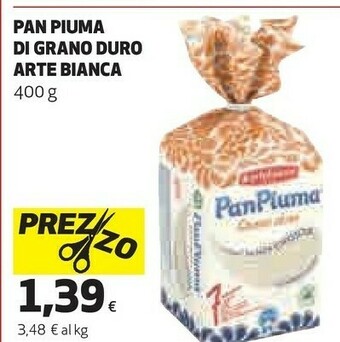 Coop Arte bianca Pane offerta