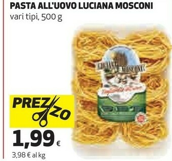 Mosconi Pasta all'uovo