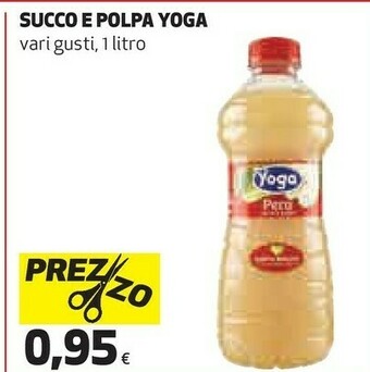 Coop Yoga succhi offerta