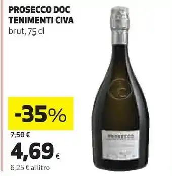 Coop Brut Prosecco offerta