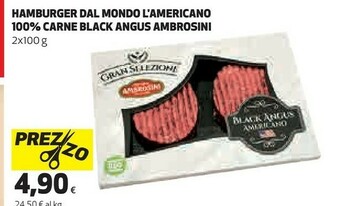 Coop Ambrosini Hamburger offerta