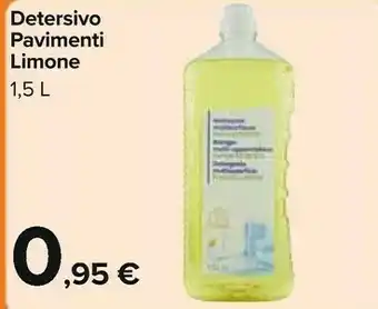 Carrefour Detersivo Pavimenti Limone offerta