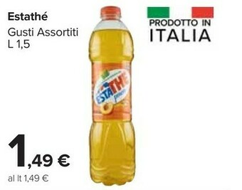 Carrefour Ferrero EstaThè Pesca 1500 G(ml) offerta