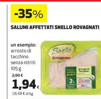 Coop Rovagnati Salumi offerta