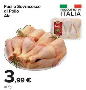Carrefour Aia Fusi Di Pollo offerta