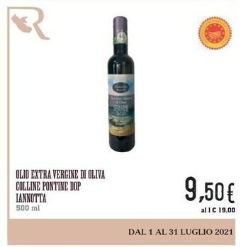 Conad Iannotta Olio Extra Vergine Di Oliva Colline Pontine Dop offerta