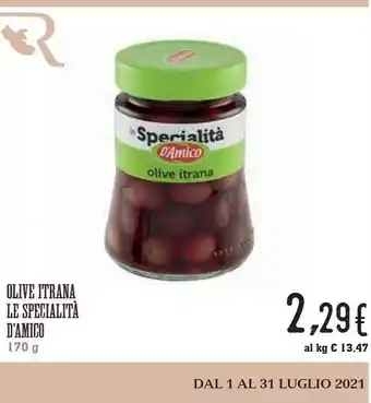 Conad D'Amico Olive offerta