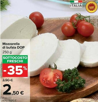 Carrefour Mozzarella Di Bufala Dop offerta