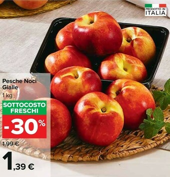 Carrefour Pesche Noci Gialle offerta