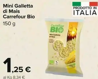 Carrefour Mini Galletta Di Mais offerta