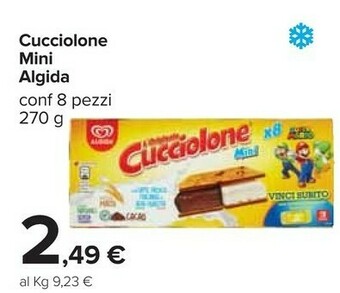 Carrefour Algida L'Originale Cucciolone Mini 270 G(ml) offerta
