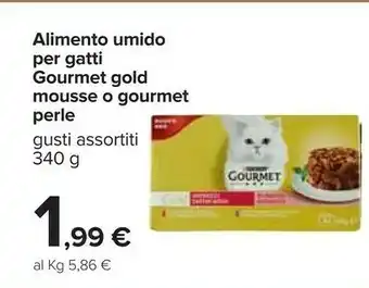 Carrefour Purina 12232034 Cibo Umido Per Gatti 340 G offerta