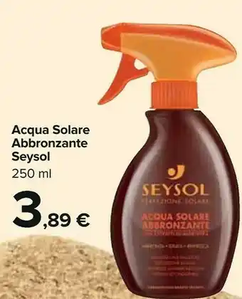 Carrefour Seysol Acqua Solare Abbronzante offerta