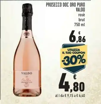 Conad Valdo Prosecco Doc Oro Puro offerta