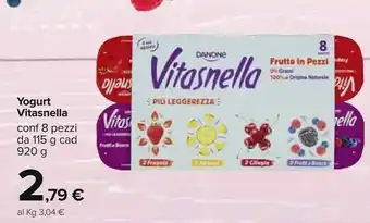 Carrefour Danone Vitasnella offerta