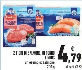 Conad Findus 2 Fiori Di Salmone 200 G(ml) offerta