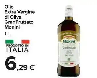 Carrefour Monini GranFruttato Olio Extra Vergine Di Oliva 1000 G(ml) offerta