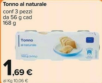 Carrefour Carrefour Tonno Al Naturale offerta