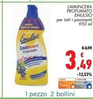 Conad Emulsio Lavaincera Profumato offerta