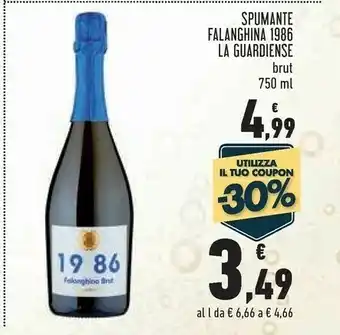 Conad La guardiense 1986 Falanghina Brut 750 Ml offerta