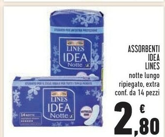 Conad Lines Assorbenti Idea offerta