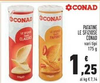 Conad Conad - Le Sfogliatine 175 G(ml) offerta
