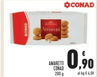 Conad Conad Amaretti 200 G offerta