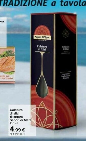 Carrefour Sapori Di Mare Colatura Di Alici Di Cetara offerta