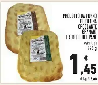 Conad L'albero del pane Prodotto Da Forno Ghiottina Croccante offerta