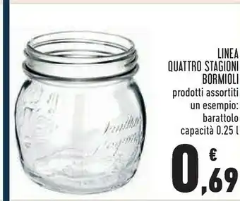Conad Bormioli Rocco Barattolo offerta