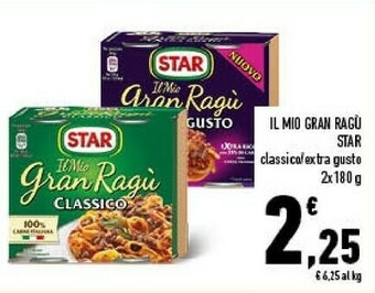 Conad Star Il Mio Gran Ragù Extra Gusto offerta