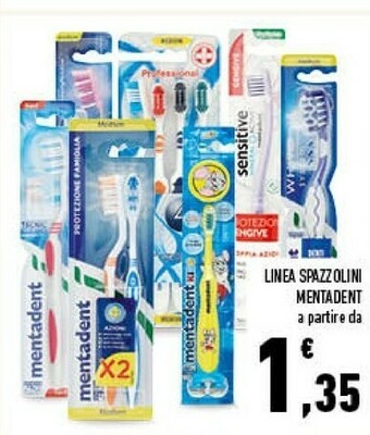 Conad Mentadent Linea Spazzolini offerta
