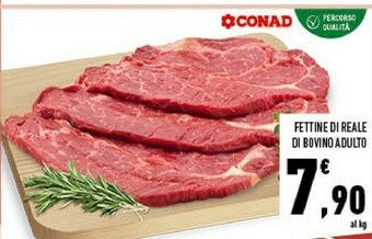 Conad Fettine Di Reale Di Bovino Adulto offerta