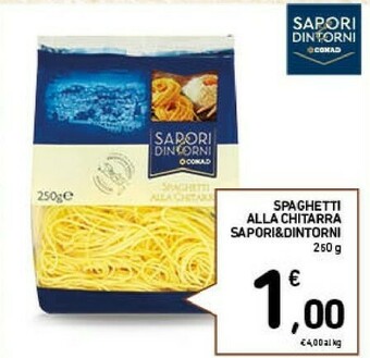 Conad Conad - Spaghetti Alla Chitarra Sapori E Dintorni 250 G(ml) offerta