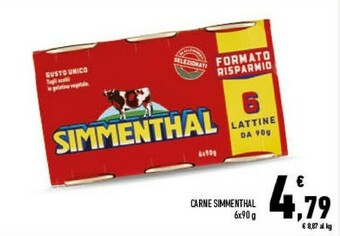 Conad Bolton alimentari spa Simmenthal 90 G(ml) offerta