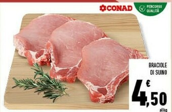 Conad Braciole Di Suino offerta