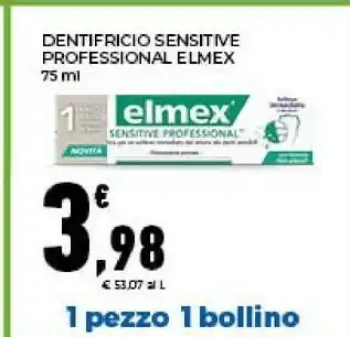 Conad Elmex Sensitive Professional Repair & Prevent 75ml offerta