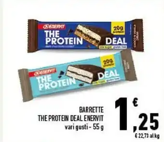 Conad Enervit The Protein Deal Milk Chocolate Coated 55 G(ml) offerta