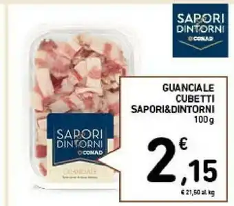 Conad Guanciale Cubetti offerta