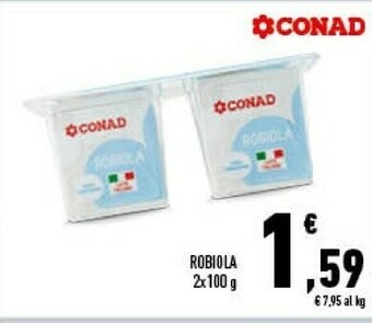 Conad Conad - Robiola Con Fermenti Lattici Vivi 200 G(ml) offerta