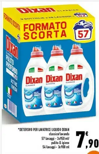 Conad Dixan Detersivo Per Lavatrice Liquido Classico offerta