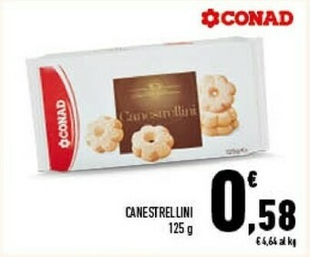 Conad Conad - I Canestrelli 125 G(ml) offerta