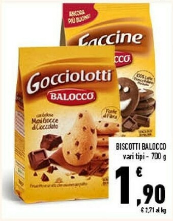 Conad Balocco Gocciolotti 700 G(ml) offerta