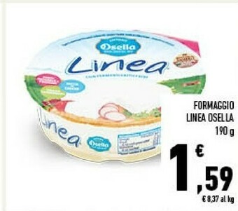 Conad Fattorie Osella Formaggio Fresco Con Fermenti Lattici Vivi Linea 190 G(ml) offerta