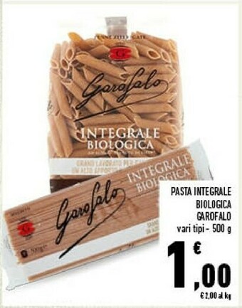Conad Garofalo Stelline Integrale Biologico 500 G(ml) offerta
