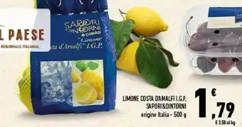 Conad Limone Costa D' Amalfi Igp offerta