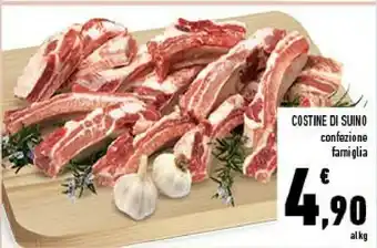 Conad Conad Costine Di Suino Convezione Famiglia offerta